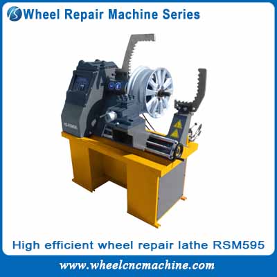 High efficient wheel repair machine series