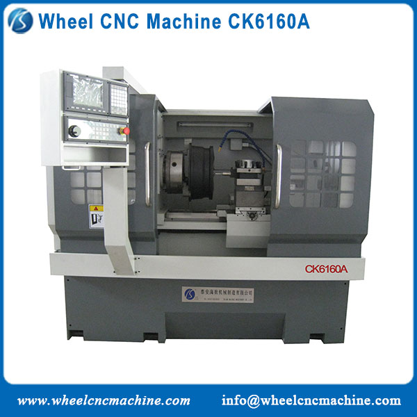 Wheel CNC lathe machine CK6160A