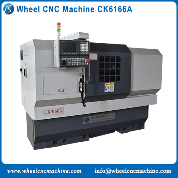 high precision car Wheel CNC lathe CK6166A