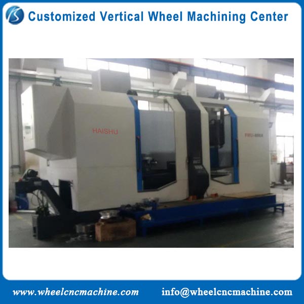 Customized Vertical CNC Wheel Machining Center
