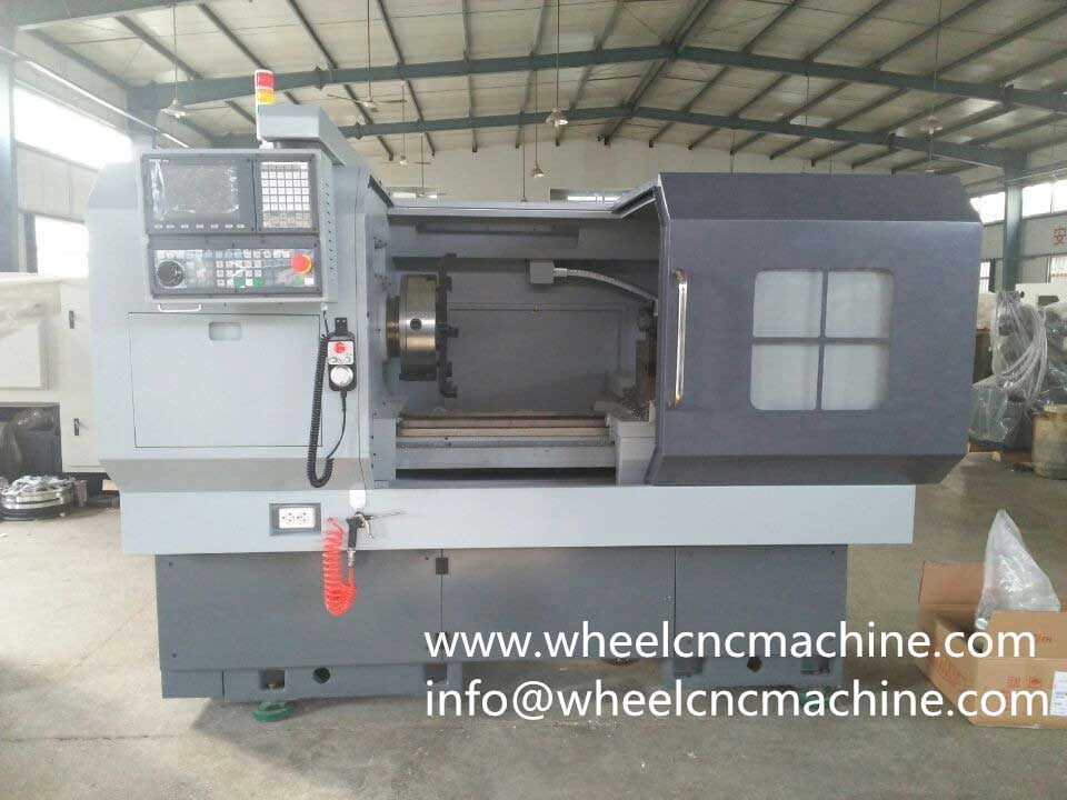 Wheel CNC lathe CK6166A was exported to South Korea