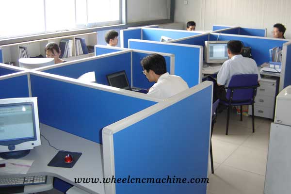 Wheel CNC lathe Factory of Haishu Machinery