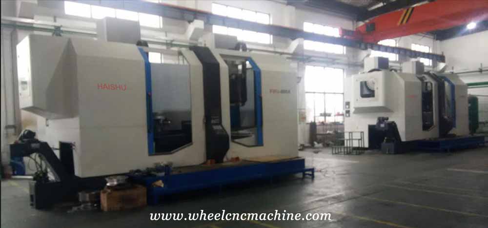 vertical wheel cnc machining center product development