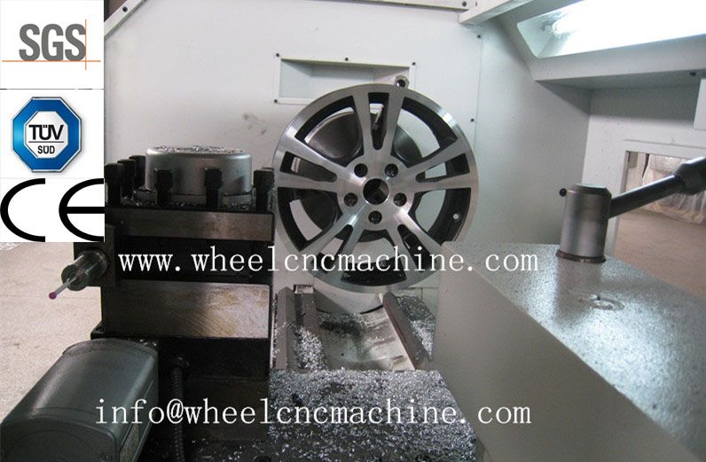 wheel cnc lathe ck6166a exported to south korea