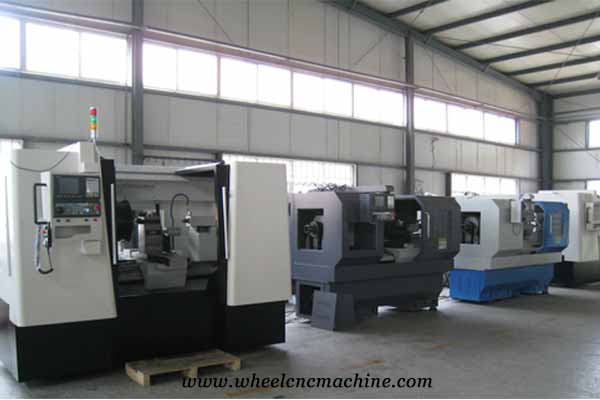 wheel cnc lathe machine haishu factory