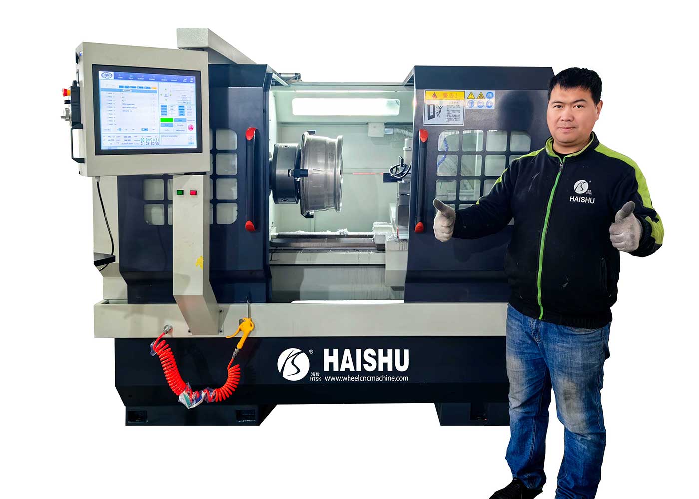 Revolutionizing Wheel Machining with CNC Wheel Lathe CK6180A