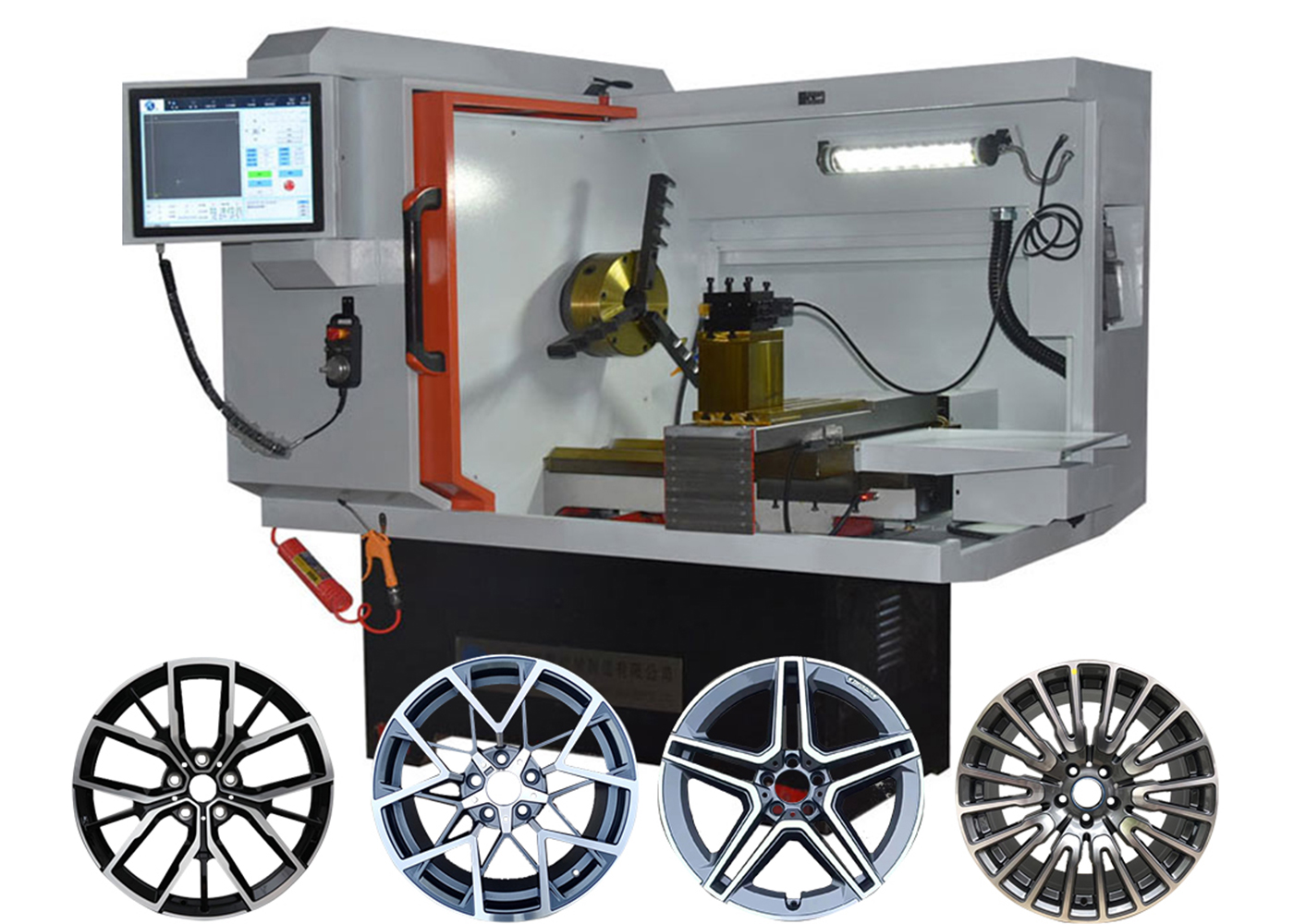 what is cnc wheel lathe