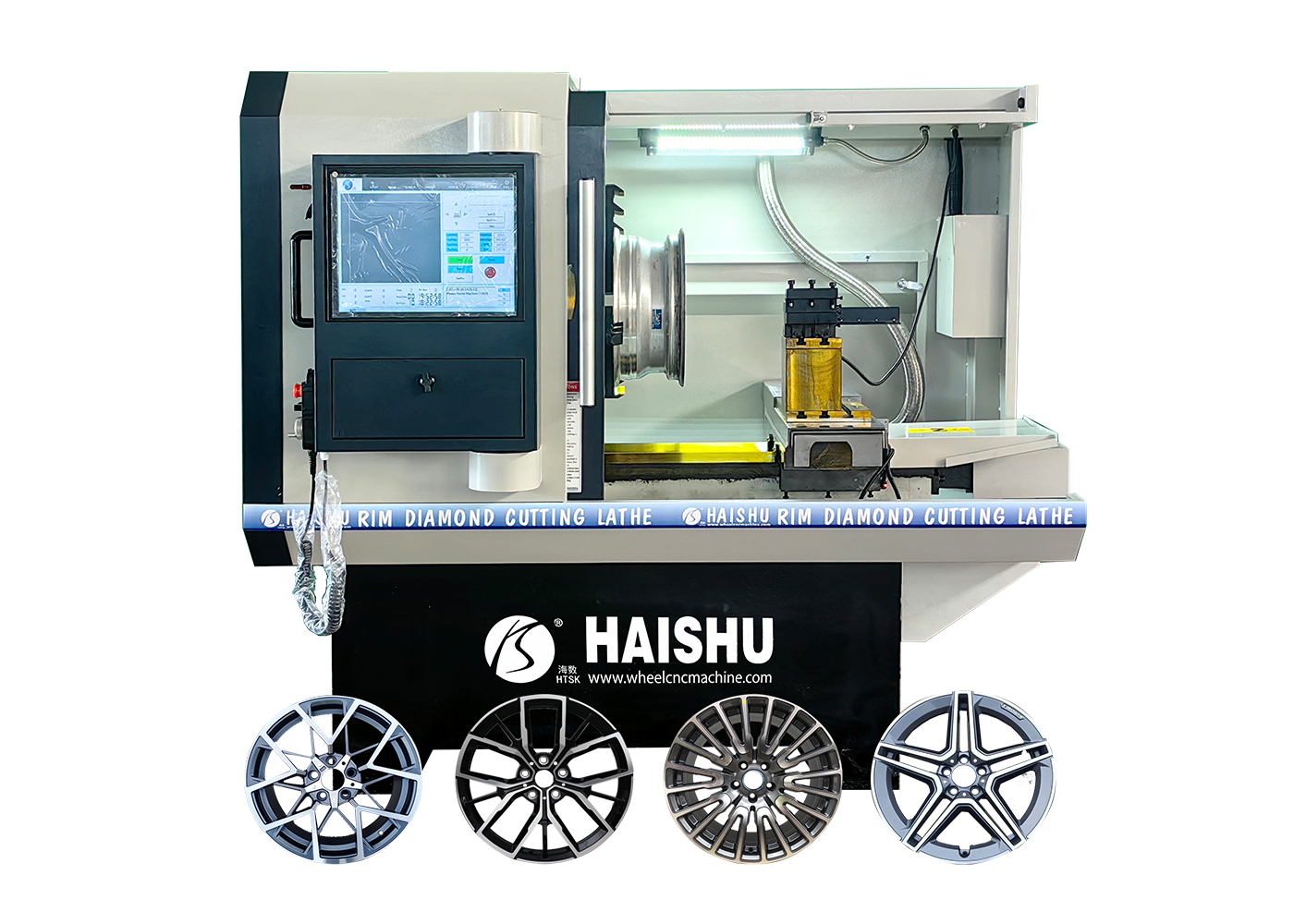 Introducing the Compact Powerhouse: The CK6160Q CNC Wheel Repair Lathe