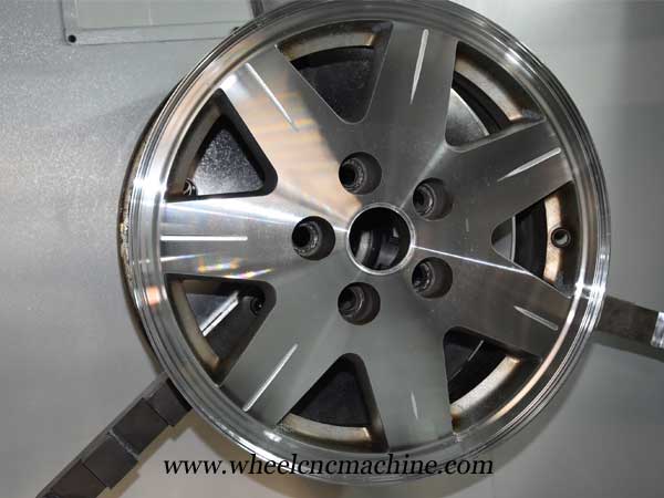 Diamond cut wheel Lathe exported to Poland