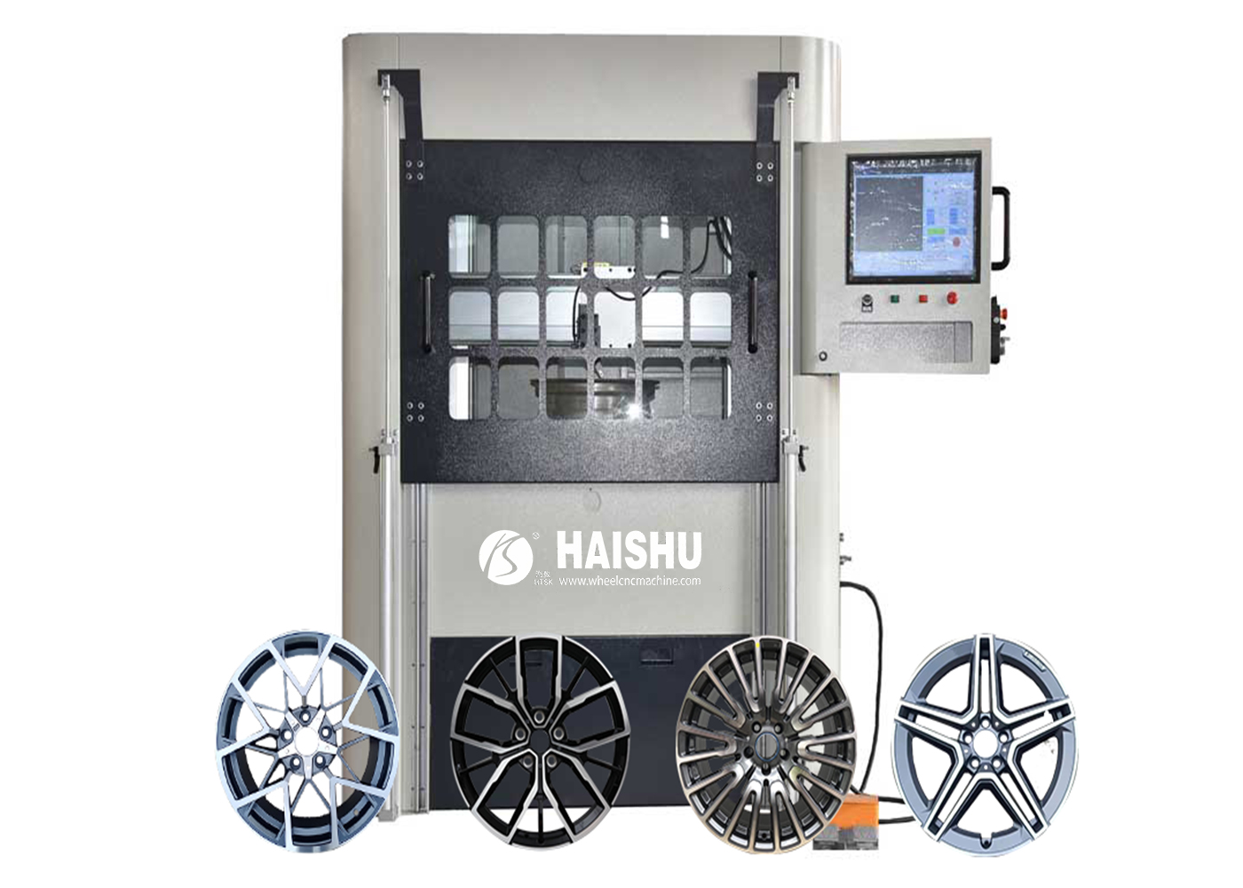 Elevate Your Wheel Repair Services with the HAISHU CKL-35 Vertical Wheel Repair Lathe Machine