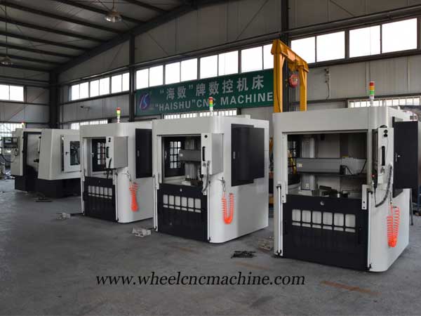 alloy wheel repair machine CKL-35 was exported to Netherlands