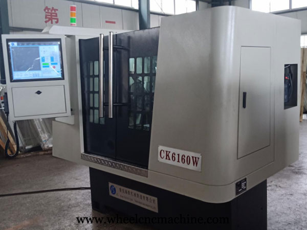 CNC Rim Repair Lathe Machine CK6160W Was Exported To Korea