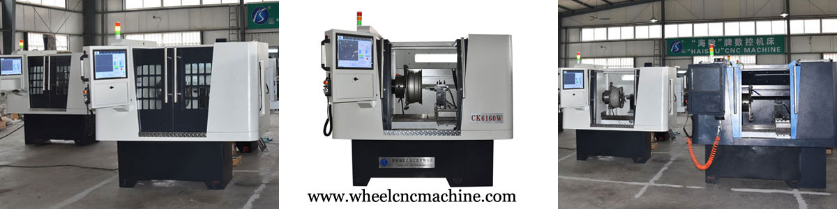 Horizontal wheel repair lathe machine CK6160W