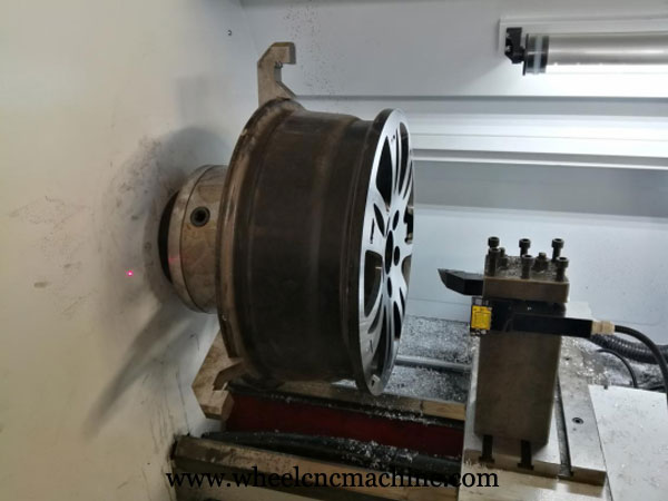 alloy wheel lathe machine CK6160W Was Exported To Korea