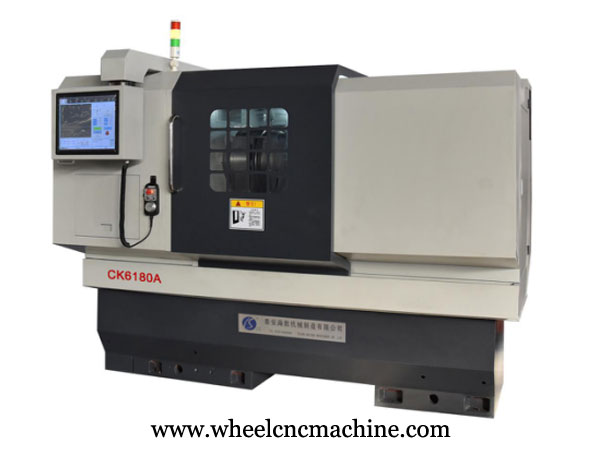 Wheel CNC Laser Probe Lathe CK6180A Was Exported to USA