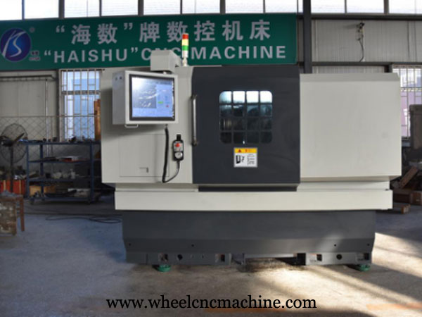 alloy wheel lathe CK6180A Was Exported to USA