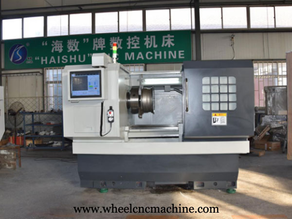 wheel cnc machine CK6180A Was Exported to USA