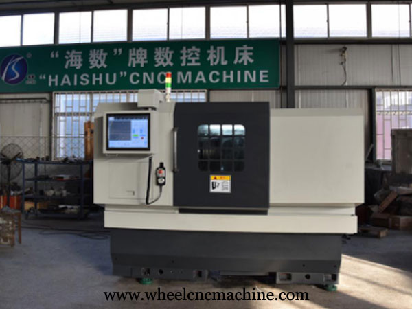 wheel lathe CK6180A Was Exported to USA