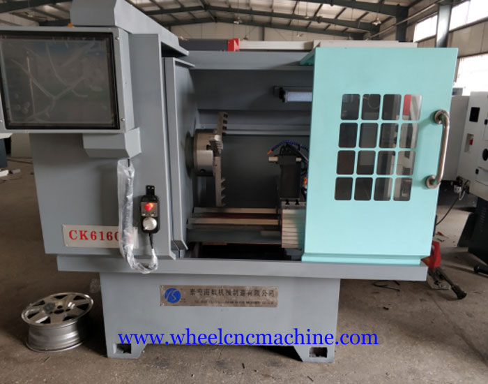 Wheel Drawing CNC Lathe CK6160Q Export To Germany