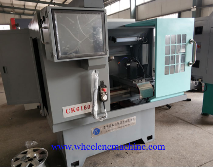 Wheel repair Lathe CK6160Q Export To Germany