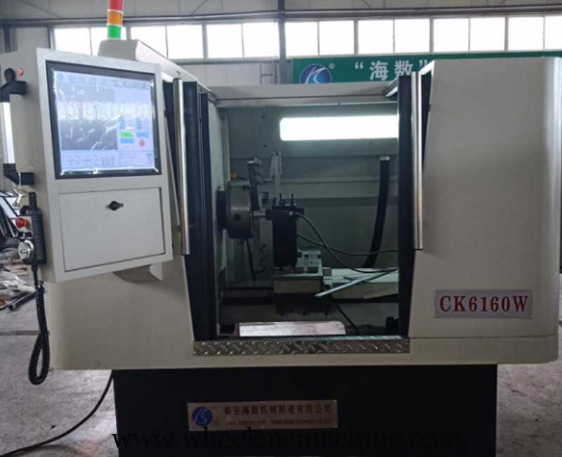 alloy wheel lathe CK6160W Was Exported to the UK
