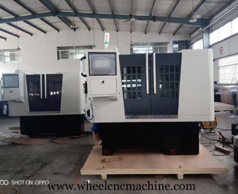 wheel cnc machine CK6160W Was Exported to the UK