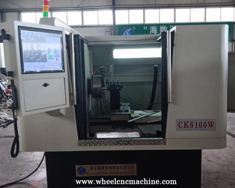 alloy Wheel Lathe Ck6160W Was Exported To Norway
