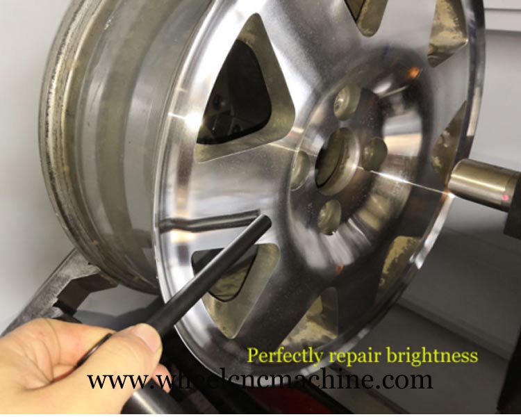 alloy wheel repair cnc lathe CK6160Q Exported To Spain