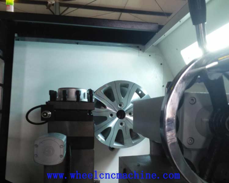 wheel cnc machine CK6180W Was Exported To Korea