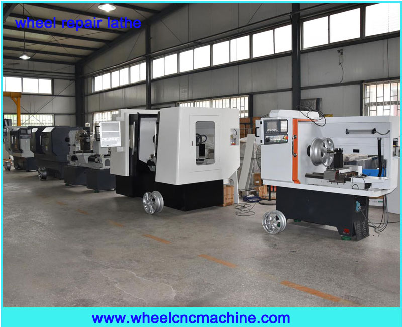 alloy wheel repair machine CK6180W Export To Ukraine