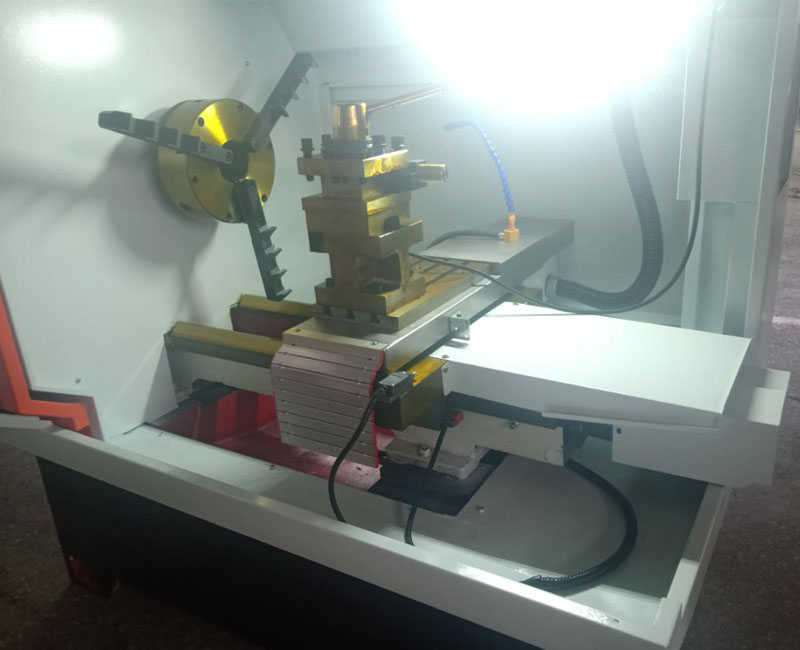 wheel cnc machine CK6160Q Was Exported to Korea