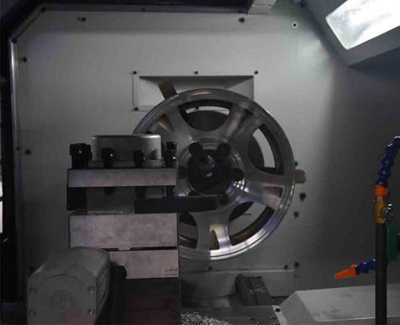vertical wheel lathe CK6166Q Exported To Vietnam