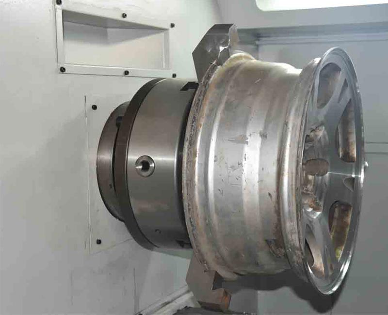wheel lathe machine CK6166Q Exported To Vietnam
