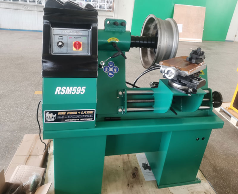 Wheel Straightening Polishing Machine RSM595 Export To Philippines