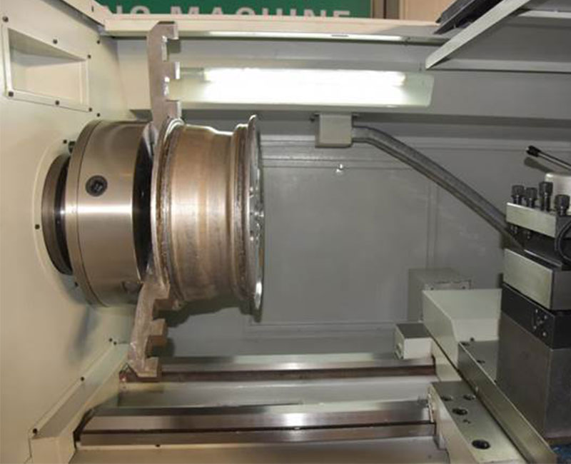 alloy wheel repair lathe CK6180A Export To Spain