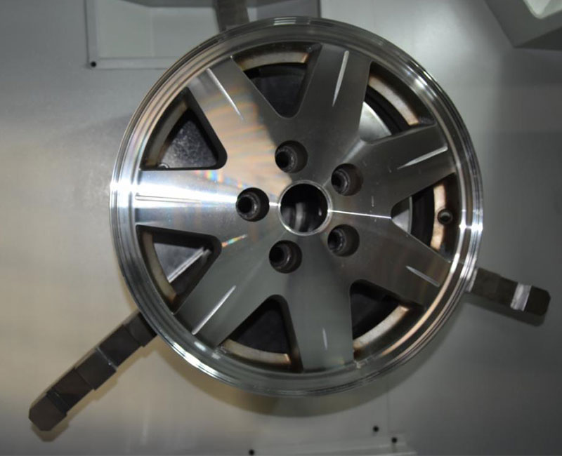 vertical wheel repair lathe CK6180A Export To Spain