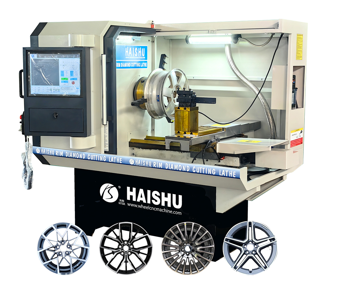 What is the Haishu CK6166Q alloy wheel lathe?