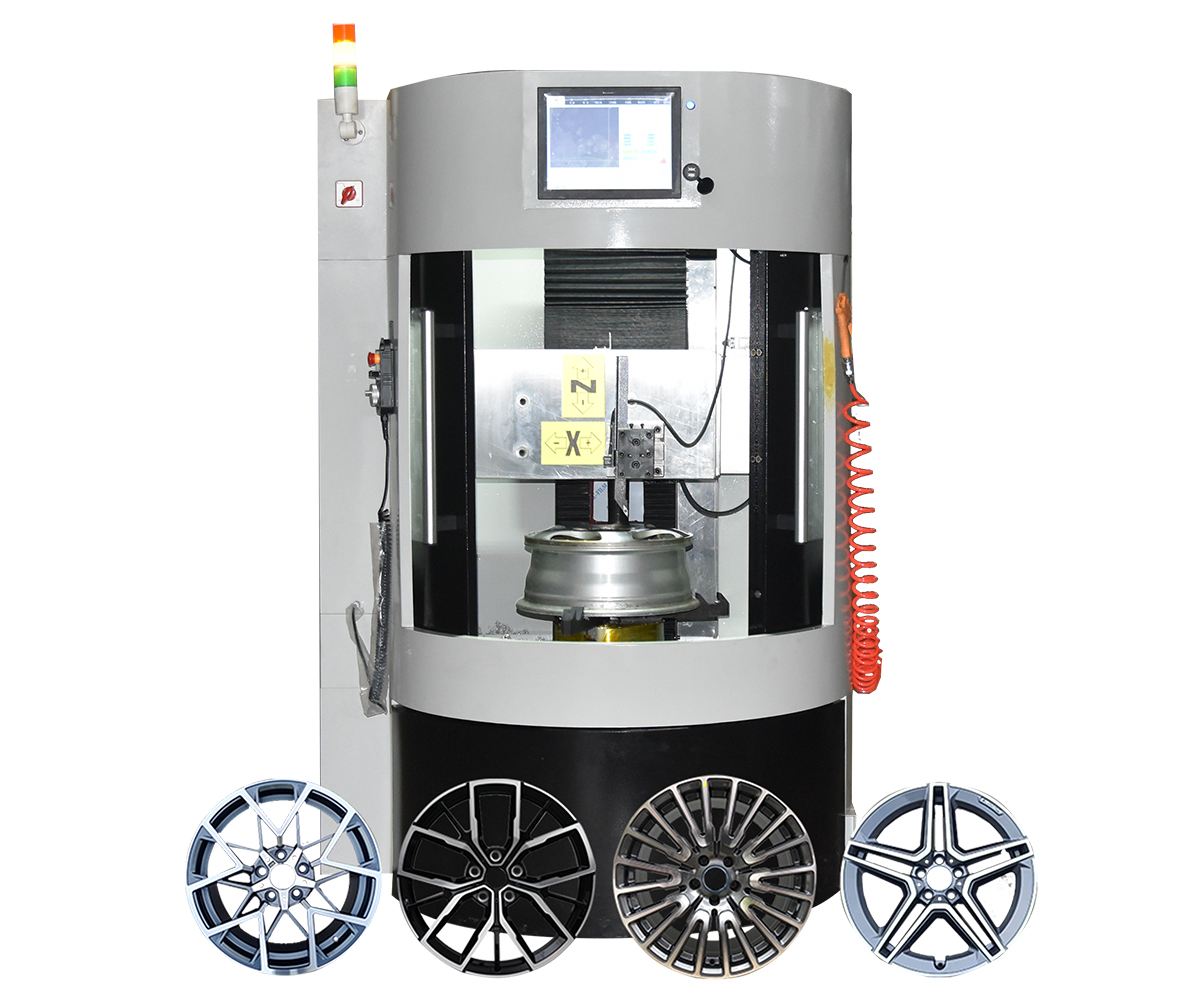 How To Operate The HAISHU Alloy Wheel Rim Repair CNC Lathe