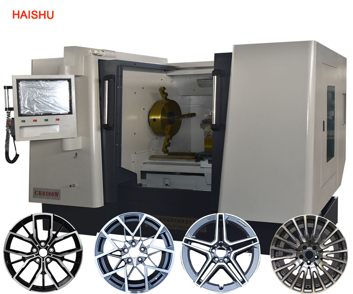 How To Operate The HAISHU car wheel repair lathe