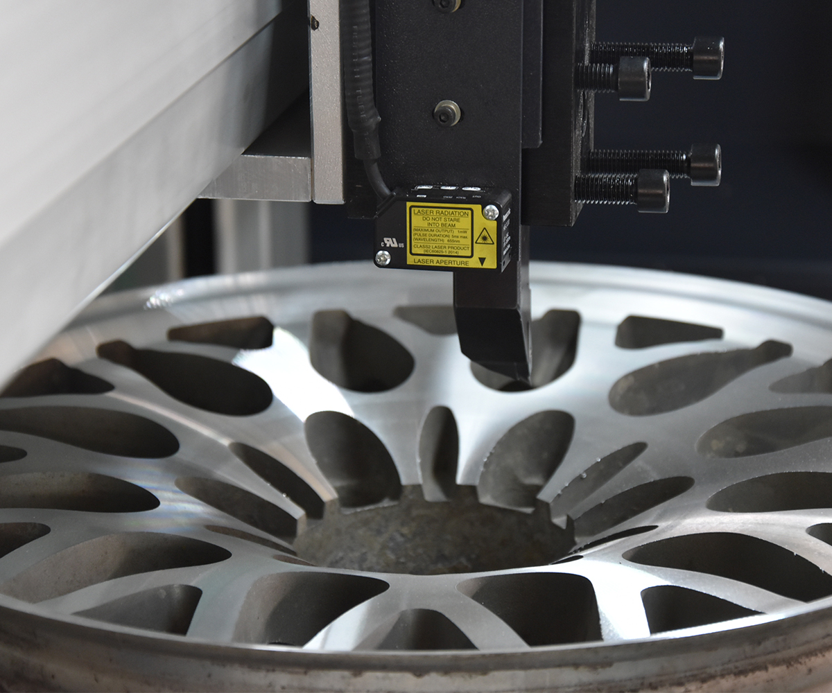 alloy wheel repair lathe