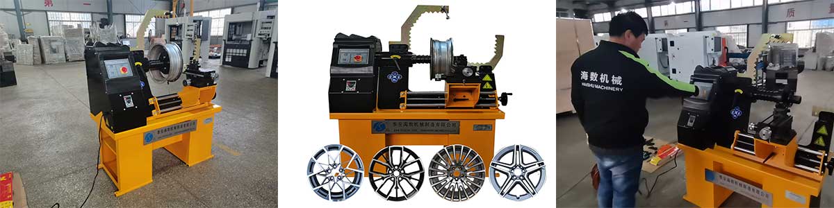 new wheel repair machine