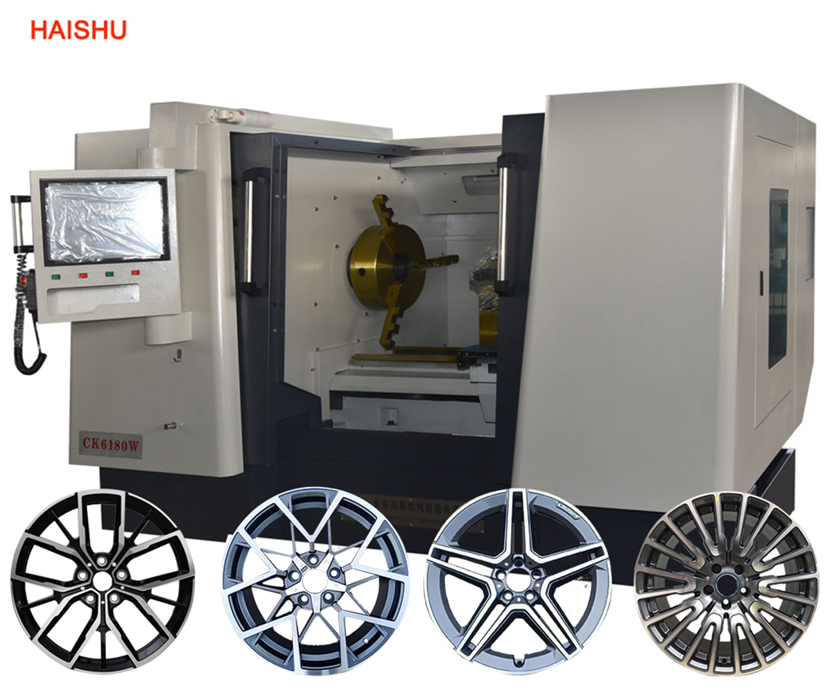CNC alloy wheel lathe