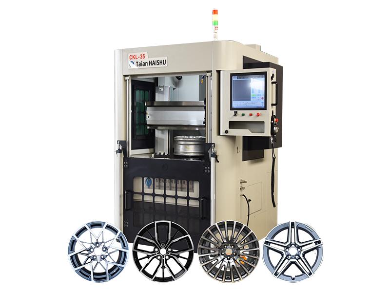 Integrated Wheel Repair Machine: Lathe and Straightener Integrated Wheel Repair Machine: Lathe and Straightener