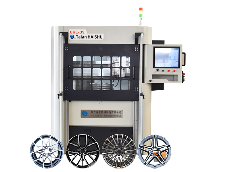 Integrated Wheel Repair Machine for Face and Bend Repair Integrated Wheel Repair Machine for Face and Bend Repair